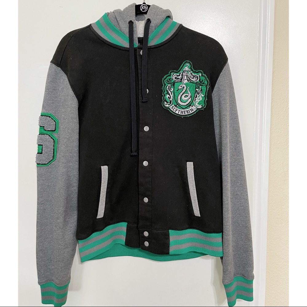 Harry Potter Slytherin Varsity Jacket